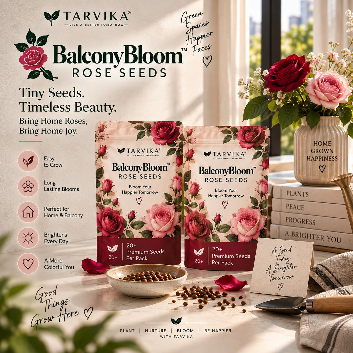 EverBloom™ Premium Rose Seeds 🔥BUY 1 GET 1 FREE🔥