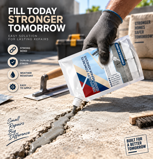 HEAVY-DUTY CONCRETE CRACK REPAIR  🔥BUY 1 GET 1 FREE🔥