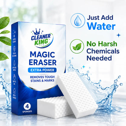 Magic Eraser Sponge Multipurpose Cleaner (Pack of 4)